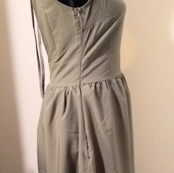 Sage Green Dress - Small - Picture 5 of 7